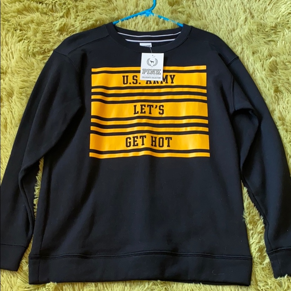 ******SOLD****VS Pink US Army Sweater